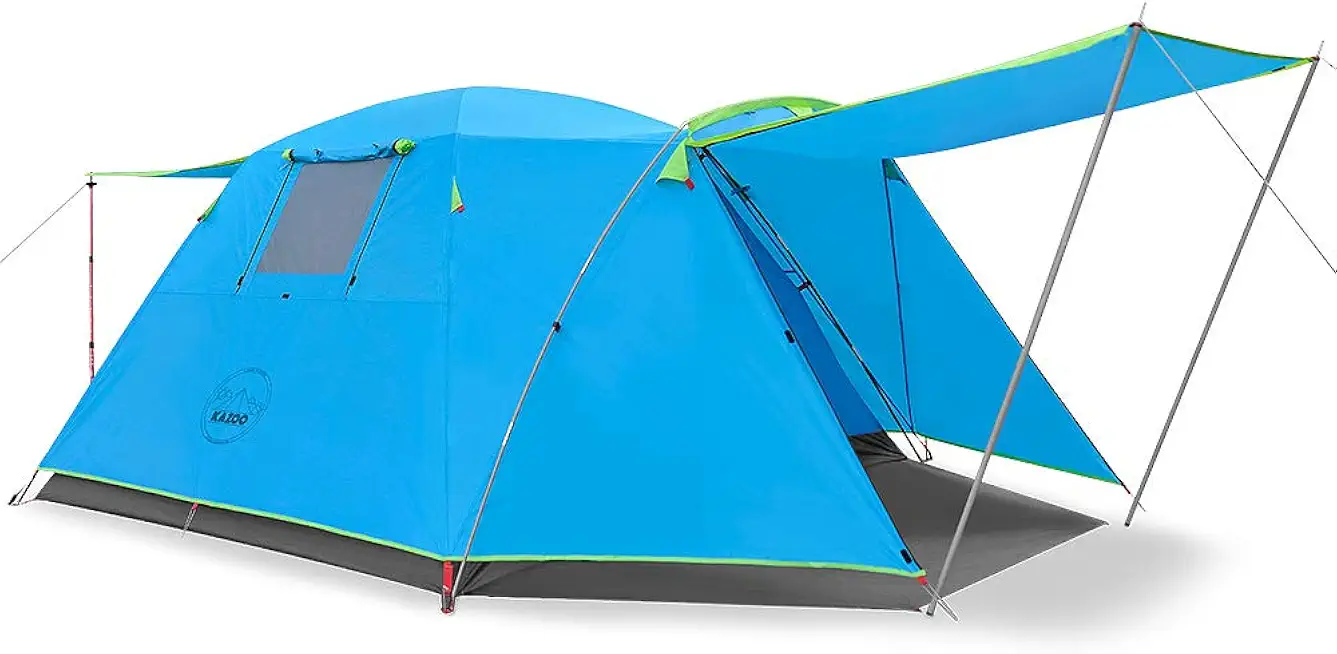KAZOO 2/4 Person Camping Tent Outdoor Waterproof Family Large Tents