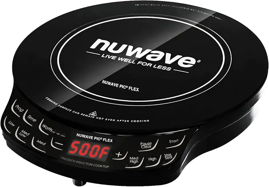 Nuwave Flex Precision Induction Cooktop with Shatter-Proof Glass