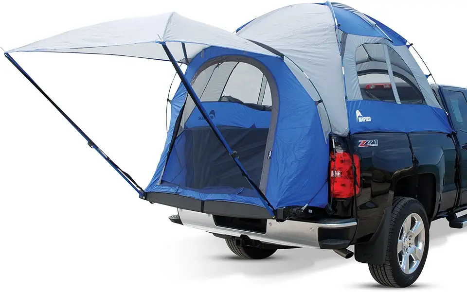 JOYTUTUS Inflatable SUV Tent with Pump for Family Camping