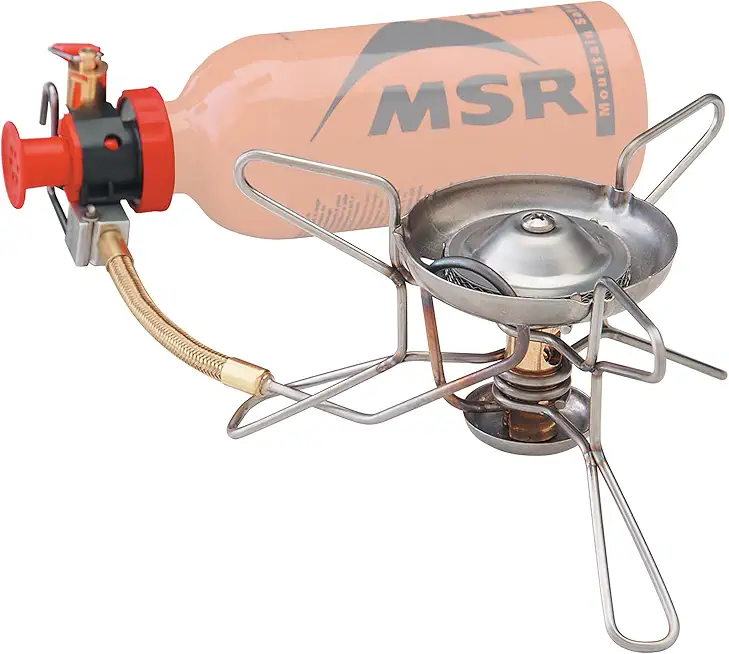 MSR WhisperLite Compact Stove for Camping and Backpacking Adventures